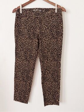 Old Navy Leopard Print Skinny Pants  size ~4